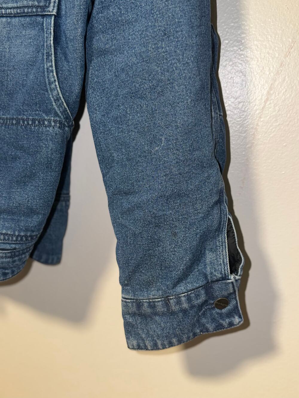 Carhartt Denim Jacket / Blue / Relaxed Fit / Sherpa Lined / XL - Picture 5 of 14